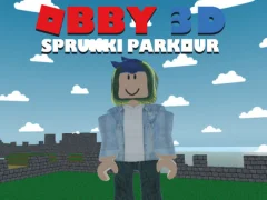 Spel OBBY 3D SPRUNKI PARKOUR aanlyn