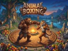Spel Animal Boxing aanlyn