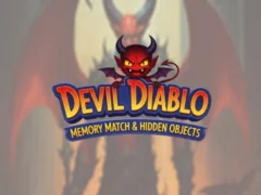 Spel Devil Diablo Memory Match & Hidden Objects aanlyn