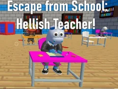 Spel Ontsnap uit die skool: helse onderwyser! aanlyn