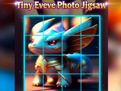 Spel Tiny Eevee Photo Jigsaw aanlyn