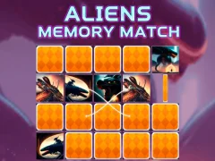 Spel Aliens Memory Match aanlyn