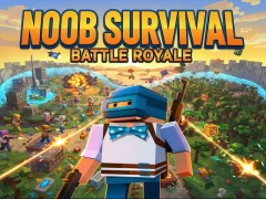 Spel Noob Survival: Battle Royale aanlyn