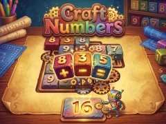 Spel Craft Number aanlyn