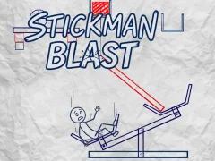 Spel Stickman Blast aanlyn
