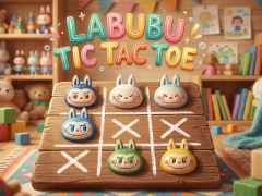 Spel Labubu Tic Tac Toe aanlyn