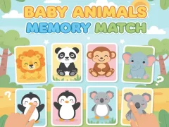 Spel Baby Animals Memory Match aanlyn Spel Baby Animals Memory Match aanlyn