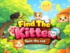 Spel Vind die katjie Spot die kat aanlyn