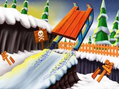 Spel Snow Rider 3D Nostalgie aanlyn