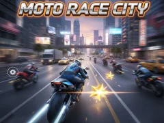 Spel Moto Race City aanlyn