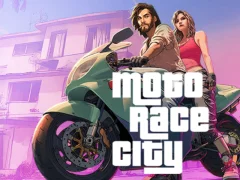 Spel Moto Race City aanlyn