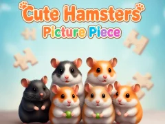Spel Oulike Hamsters Prentjie stuk aanlyn