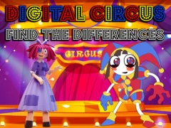 Spel Digitale sirkus vind die verskille aanlyn Spel Digitale sirkus vind die verskille aanlyn