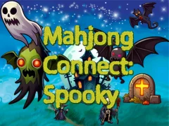 Spel Mahjong Connect Spooky aanlyn