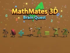Spel MathMates 3D: Brain Quest aanlyn