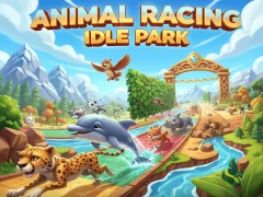 Spel Animal Racing Idle Park aanlyn