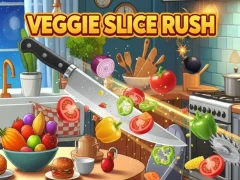 Spel Veggie Slice Rush aanlyn