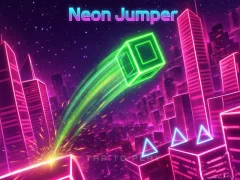 Spel Neon Jumper aanlyn