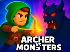 Spel Archer vs Monsters aanlyn