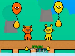 Spel Sprunki Happy Easter 2Player aanlyn Spel Sprunki Happy Easter 2Player aanlyn
