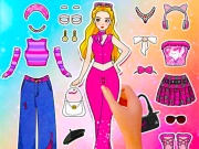 Spel Papierpopdagboek: trek DIY aan aanlyn