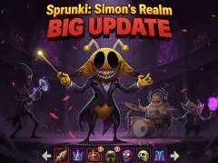 Spel Sprunki: Simon's Realm Big Update aanlyn