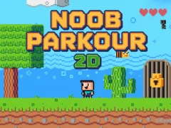 Spel Noob Parkour 2D aanlyn