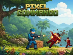 Spel Pixel Commando aanlyn