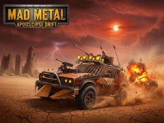 Spel Mad Metal: Apocalypse Drift aanlyn