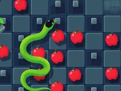 Spel Slange eet blokke aanlyn