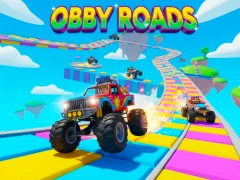 Spel Obby Roads aanlyn