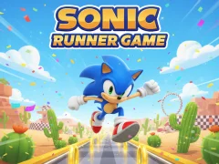 Spel Sonic Runner-speletjie aanlyn