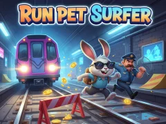 Spel Hardloop Pet Surfer aanlyn