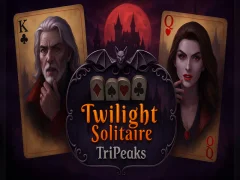 Spel Twilight Solitaire Tripeaks aanlyn