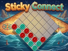 Spel Sticky Connect aanlyn