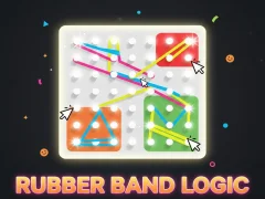 Spel Beweeg die Rubber Bands Logic legkaart aanlyn