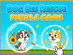 Spel Dog Bee Rescue Puzzelspel aanlyn