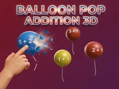 Spel Ballon Pop toevoeging 3D aanlyn