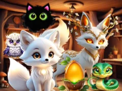 Spel Geheimsinnige bekendes betowerde bestiary aanlyn