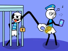 Spel Stickman Troll Thief Puzzle aanlyn