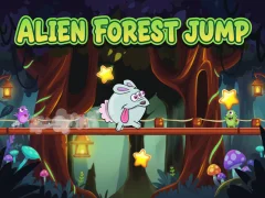 Spel Alien Forest Jump aanlyn