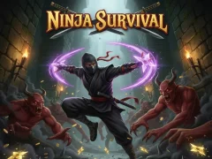 Spel Ninja-oorlewing aanlyn