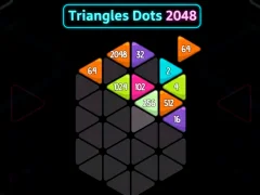 Spel Driehoeke kolletjies 2048 aanlyn