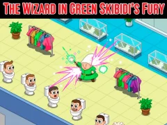 Spel The Wizard in Green Skibidi's Fury aanlyn