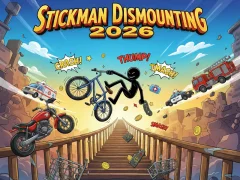 Spel Stickman Dismounting 2026 aanlyn