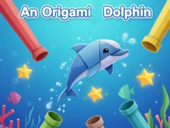 Spel ’n Origami-dolfyn aanlyn