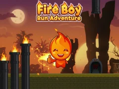 Spel Fire Boy Run Avontuur aanlyn