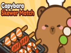 Spel Capybara Skewer Match aanlyn