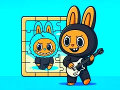 Spel Labubu legkaartuitdaging aanlyn