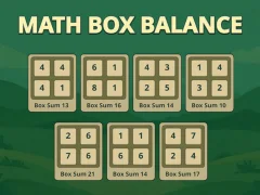 Spel Wiskundeboksbalans aanlyn